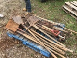 QTY OF VARIOUS SIZE SHOVELS