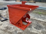 (UNUSED) STANDARD DUTY 2 CY CAPACITY DUMPING HOPPER