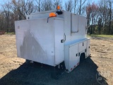 11' KNAPHEIDE UTILITY BED, ENCLOSED WITH ROLL UP DOOR, REAR