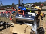 PALLET OF PUSH MOWERS, GRILL & MORE