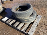 QTY OF (1) SAILUN 225/70R19.5, (1) 225/70R17