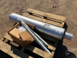 EXHAUST/MUFFLER PIPE & ALTERNATOR