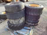 PALLET OF VARIOUS SIZE TIRES