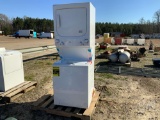GENERAL APPLIANCES STAND UP WASHER/DRYER 120V 60HZ