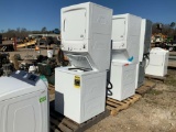 GE STAND UP WASHER & DRYER, 120V 60HZ