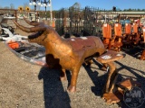 LONGHORN BULL BBQ GRILL