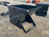 (UNUSED) STANDARD DUTY 2 CY CAPACITY DUMPING HOPPER