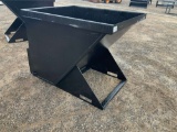 (UNUSED) STANDARD DUTY 2 CY CAPACITY DUMPING HOPPER