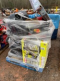 QTY OF MISC STORE RETURNS CONTAINING MISC AIR COMPRESSORS, GENERATORS,