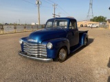 1953 CHEVROLET 3100 VIN: 71AA12515 1/2 TON PICKUP