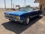 1966 CHEVROLET IMPALA VIN: 164676L214055 CONVERTIBLE