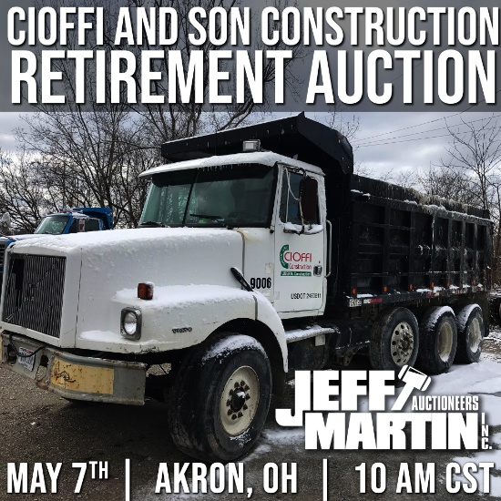 CIOFFI AND SON CONSTRUCTION RETIREMENT AUCTION