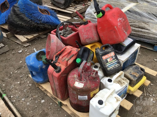 QTY OF GAS TANKS