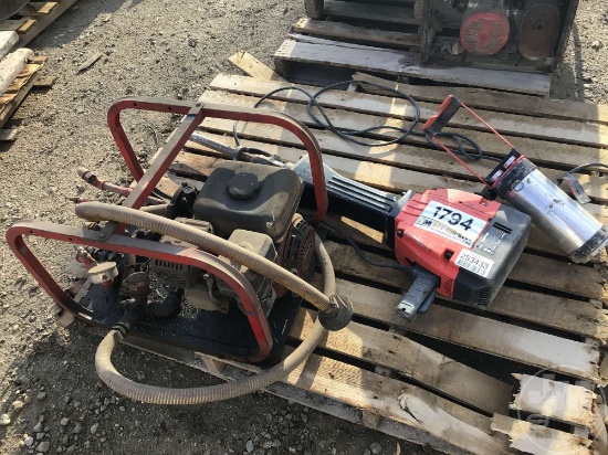 BAUER ELECTRIC BREAKER HAMMER & COMPRESSOR