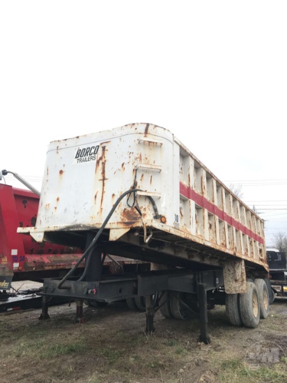 2004 BORCO 24' STEEL  DUMP TRAILER VIN: 1B9DS25214P313001