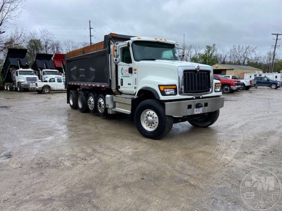 2019 INTERNATIONAL HX515 QUAD AXLE DUMP TRUCK VIN: 3HTDNTZT4KN579587