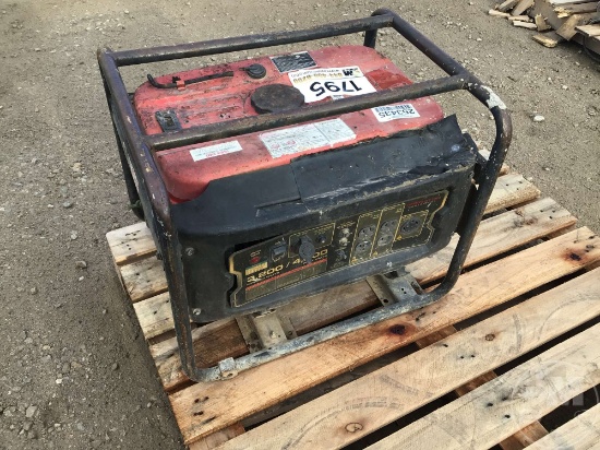 PREDATOR, 3200 RUNNING WATTS/4,000 PEAK WATTA, 120/240V, 212CC GAS ENGINE