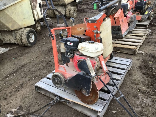 QTY OF (2) WALK BEHIND COMCRETE SAWS