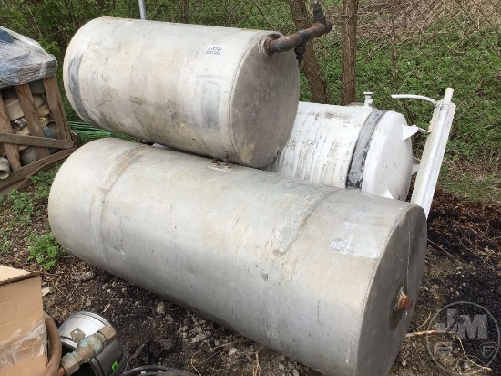 QTY OF (3) VARIOUS SIZE TANKS