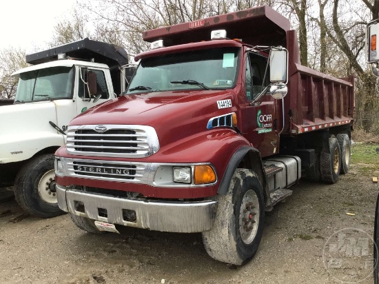 2005 STERLING TANDEM AXLE DUMP TRUCK VIN: 2FZHCHDJ05AV32858