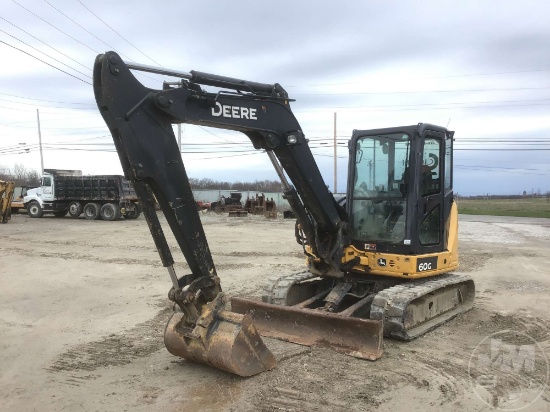 2015 DEERE 60G MINI EXCAVATOR SN: 286389