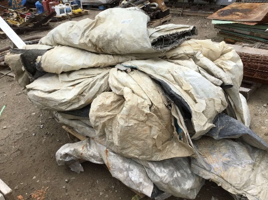 QTY OF VARIOUS SIZE TARPS