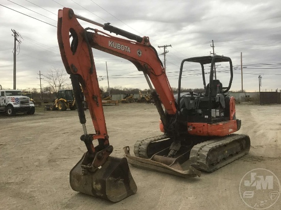 2014 KUBOTA KX057-4 MINI EXCAVATOR SN: 25407