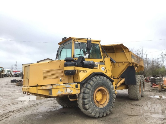 2002 VOLVO A25C ARTICULATED DUMP TRUCK SN: 5350V70469