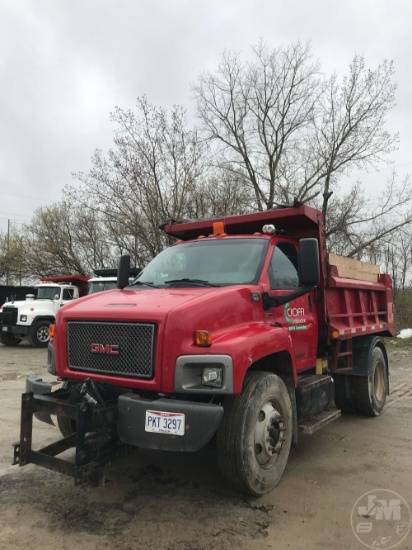 2004 GMC C7500 SINGLE AXLE DUMP TRUCK VIN: 1GDP7C1C14F506357