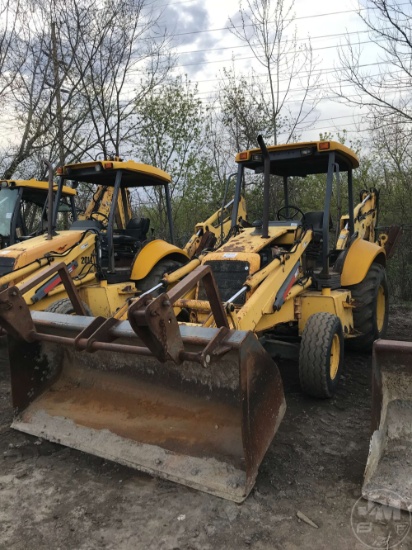 2000 NEW HOLLAND LB75 LOADER BACKHOE SN: 031028493