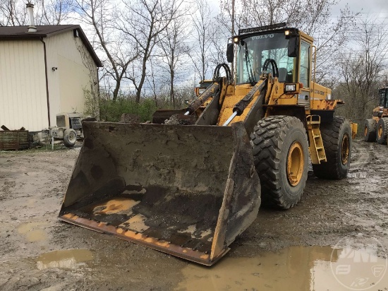1995 VOLVO L120 WHEEL LOADER SN: L120V61215