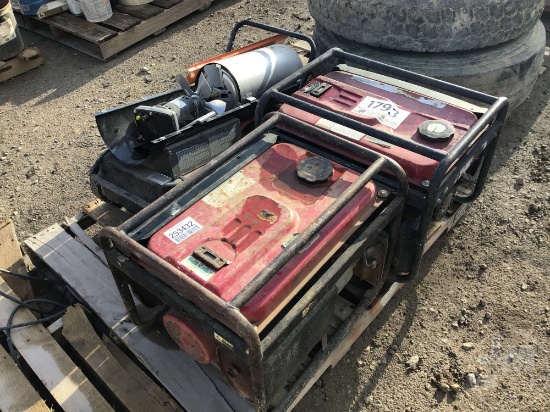 (2) PREDATOR 4,000 GENERATORS 212CC GAS ENGINE 120/240V & HEATER