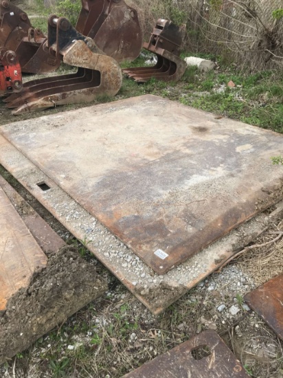 QTY OF STEEL PLATES