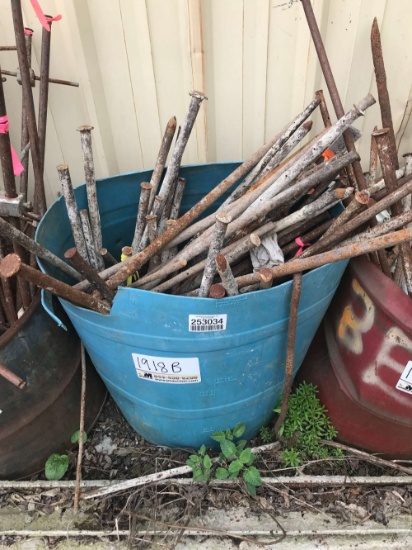 QTY OF CONCRETE STAKES