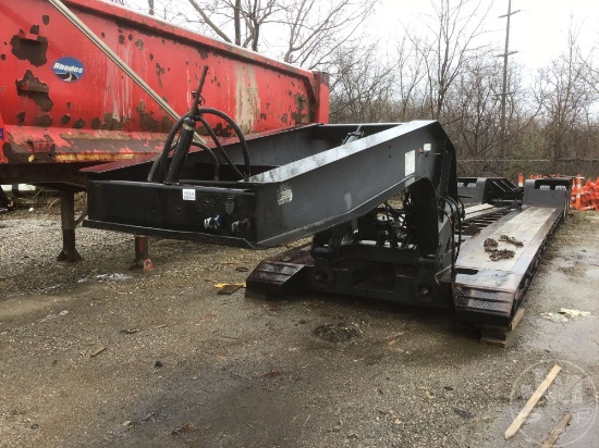 2008 PITTS TRAILERS LB52-18D HYDRAULIC RGN LOWBOY TRAILER VIN: 5JYLB52378P080753