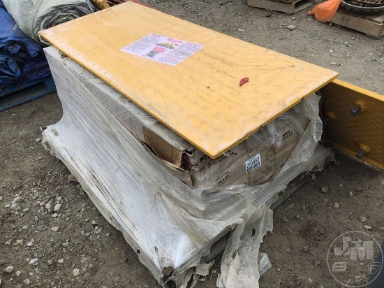 PALLET OF AMOR TILE INSTALLATION COVERS/ TURNCATED DOMES