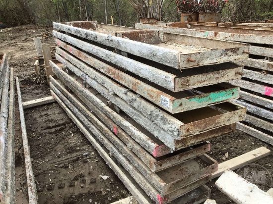 QTY OF CONCRETE FORMS