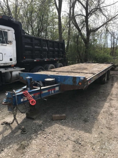 2007 FEELING TRAILERS TAG A LONG EQUIPMENT TRAILER VIN: 5FTDA252271028154