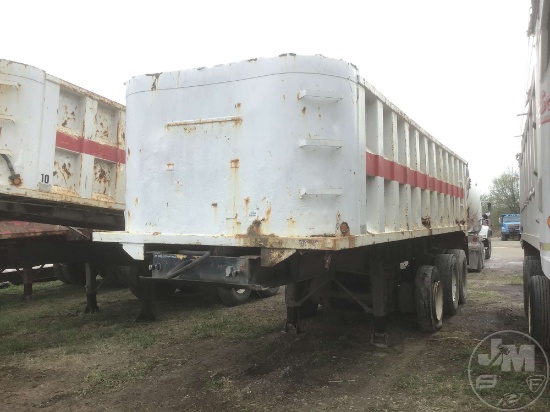 2001 BORCO 26' STEEL  DUMP TRAILER VIN: 1B9DS27221P313002