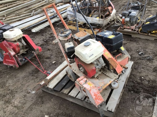 QTY OF (2) WALK BEHIND COMCRETE SAWS
