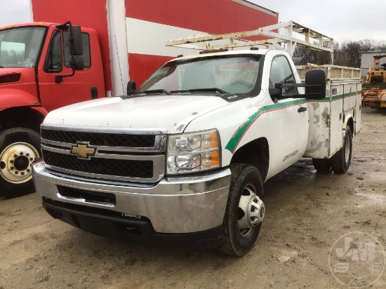 2011 CHEVROLET 3500 S/A UTILITY TRUCK VIN: 1GB3CZCG5BF257435