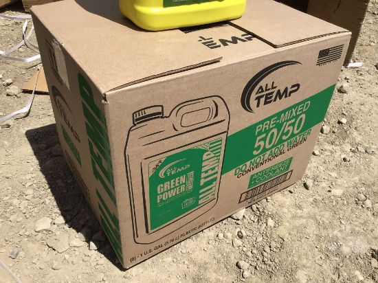 QTY OF (6) ALL TEMP PRE-MIXED ANTIFREEZE+COOLANT