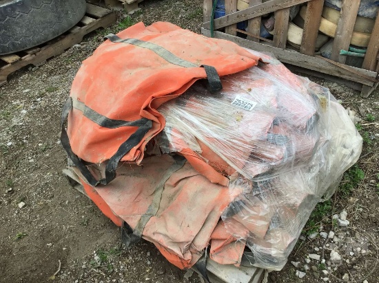 PALLET OF MISC SEWER/CLEANUP BAGS