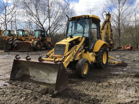 2001 NEW HOLLAND LB75B LOADER BACKHOE SN: 31030361