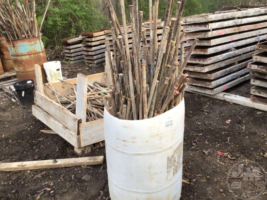 QTY OF APPROXIMATELY 200 CONCRETE STAKES