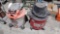 QTY OF (2) DRY/WET SHOP VACS