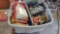 QTY OF MISC FIRE SPRINKLER PARTS, GAUGES, FIRESTOP SEALANT, CLAMPS,