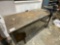 QTY OF (1) STEEL SHOP TABLE W/ VISE, 60