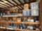 MISC SIZE PVC PIPE FITTINGS,90S,TEES,FLANGES,COLLERS,VALVES, & DOUBLE UNIONS