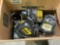 QTY OF MISC BATTERY CHARGERS/ BATTERIES